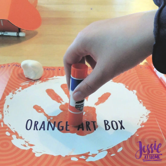 Arctitc Friends Orange Art Box Projects from Jessie At Home - Social