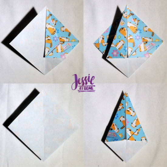 Origami Slanted Bowl Tutorial by Jessie At Home - Step 5