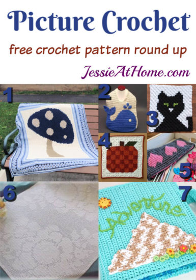 Picture Crochet free crochet pattern round up from Jessie At Home