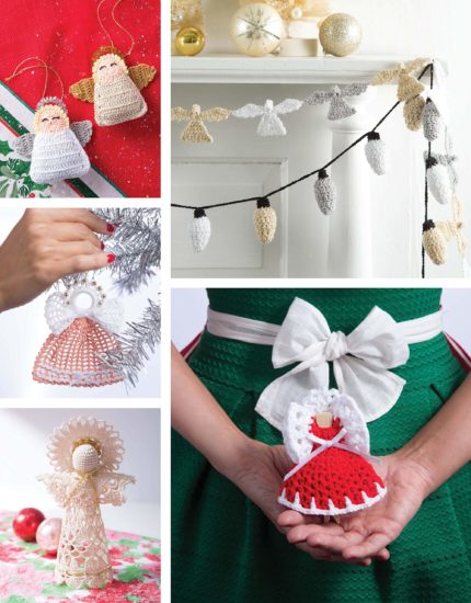 Retro Christmas Ornaments - crochet pattern book review from Jessie At Home - So Many Memories