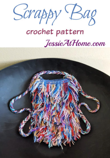 Scrappy Bag crochet pattern by Jessie At Home
