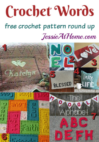 Free Crochet Word Charts