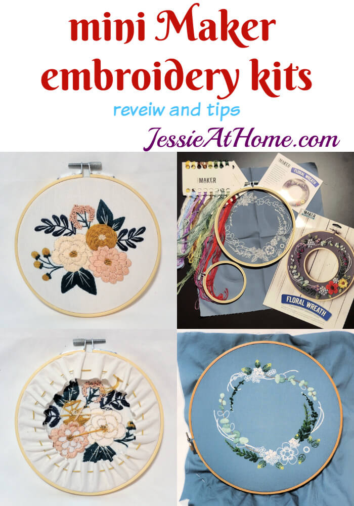 Mini Maker Embroidery Kits: review and tips - Jessie At Home