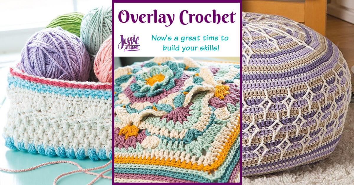 Ombre Crochet - such a pretty way to show off color! - Jessie At Home