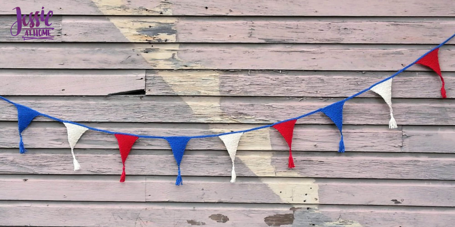 Grand Old Bunting |Free Knit Pattern | Jessie At Home