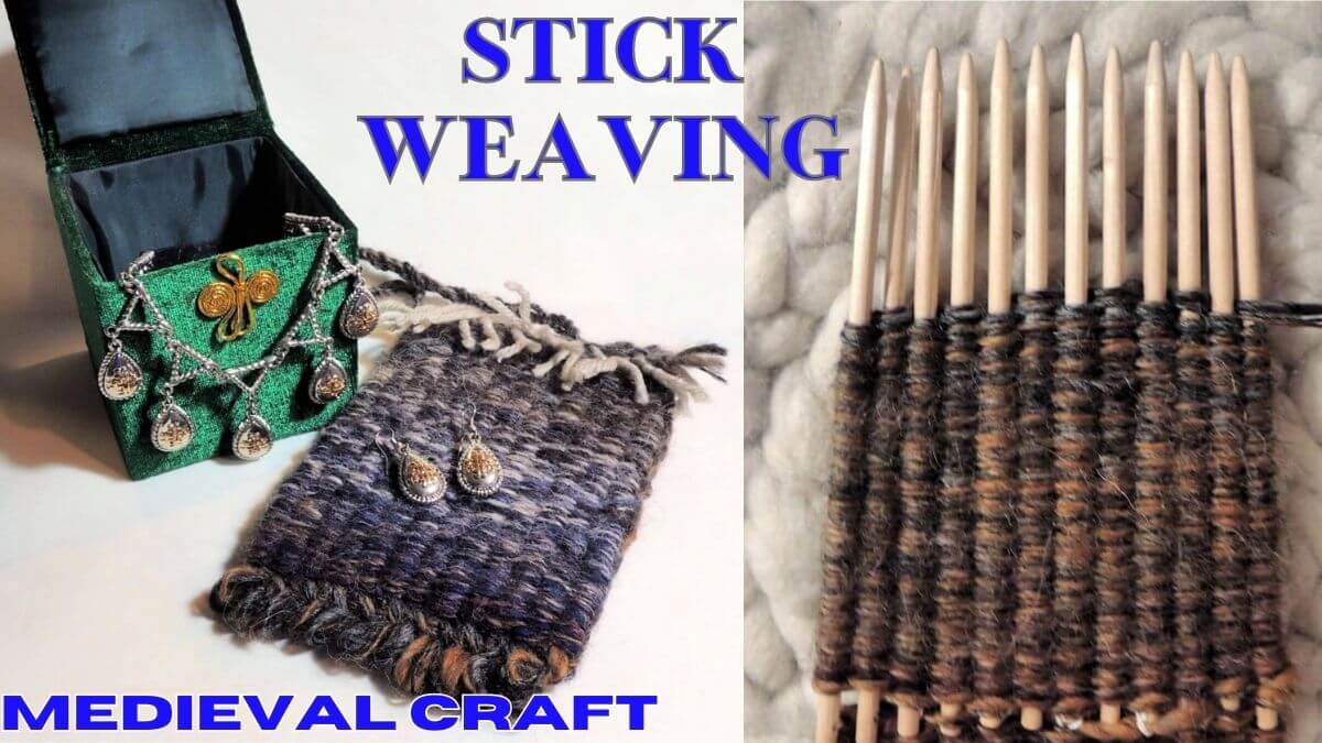 Stick Weaving Tutorial - a fun and useful medieval craft