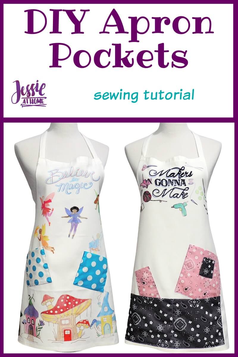 Apron Patterns Pockets Sewing