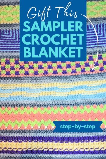 Give This Beautiful Crochet Blanket for a Winter Holiday - Jessie At Home