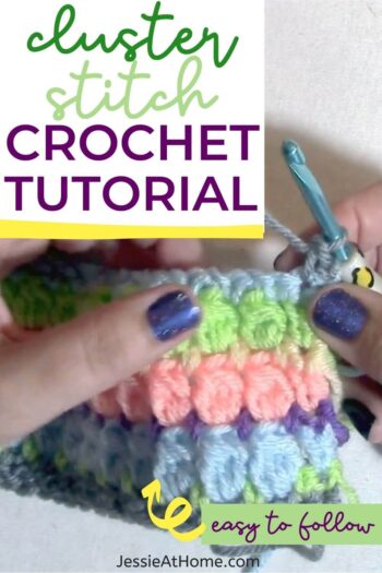 How To Crochet the 4 DC Cluster Stitch – Step-by-Step Tutorial - Jessie ...