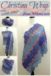 Christina Wrap ~ free crochet pattern by Jessie At Home Christina Wrap ~ free crochet pattern by Jessie At Home