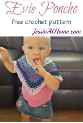 Evie Poncho free crochet pattern by Jessie At Home Evie Poncho free crochet pattern by Jessie At Home