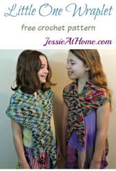 Little One Wraplet - free crochet pattern by Jessie At Home Little One Wraplet - free crochet pattern by Jessie At Home