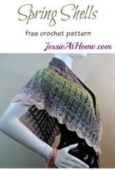 Spring Shells - free crochet pattern by Jessie At Home Spring Shells - free crochet pattern by Jessie At Home